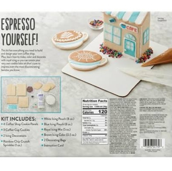 🆕️♥️LAST 1♥️☕Wilton Shop Cafe Cookie Kit - Picture 4 of 6